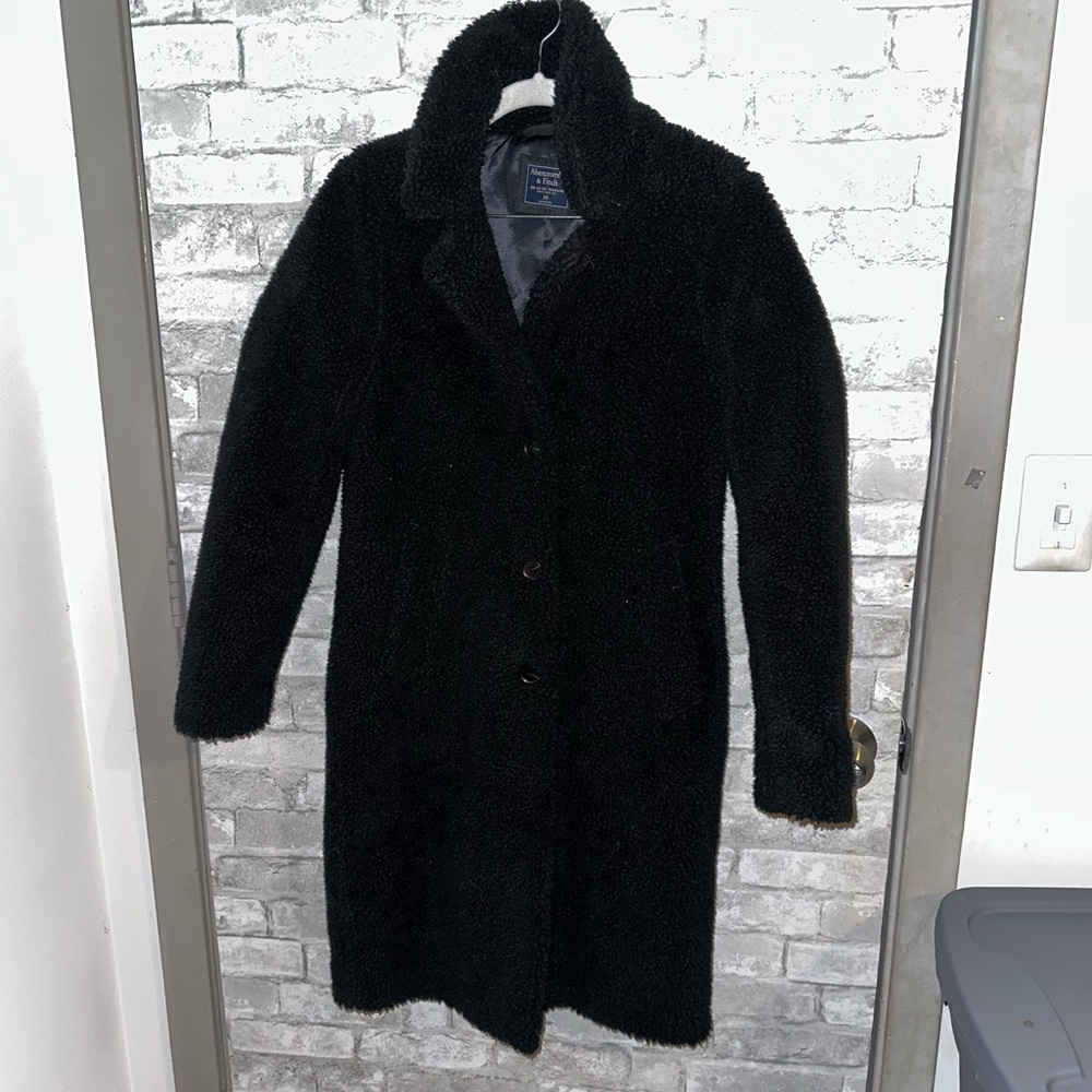 Women's Abercombie & fitch teddy coat sz XS